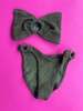 Hunza G Gloria Bandeau Bikini Set - Metallic Khaki - Thumbnail 2