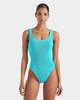 Hunza G Square Neck One Piece - Aqua - Thumbnail 3