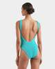 Hunza G Square Neck One Piece - Aqua - Thumbnail 4