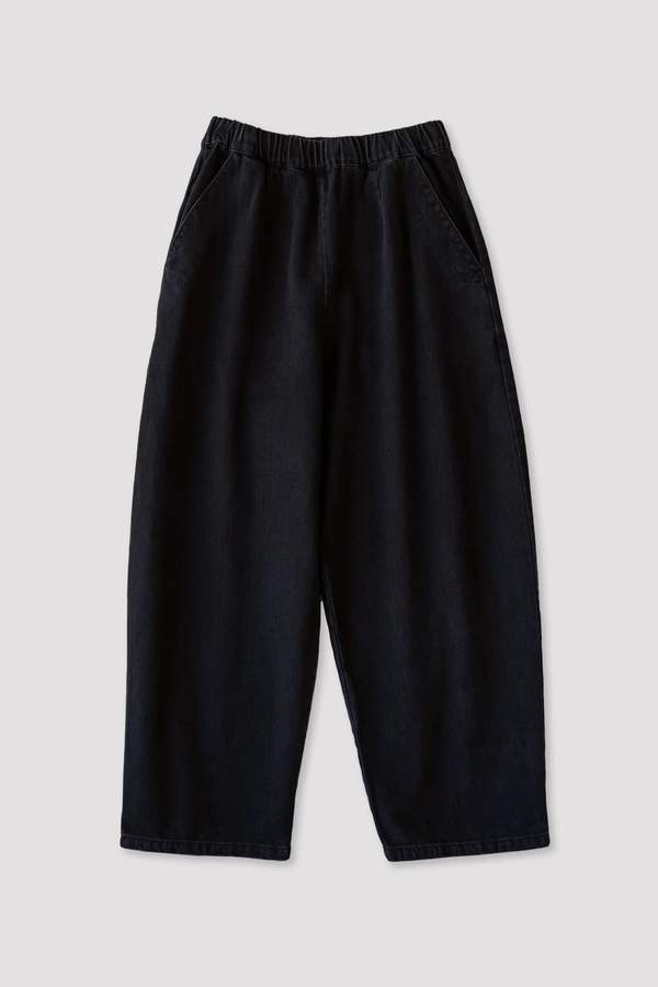 Micaela Greg Barrel Pant - Faded Black