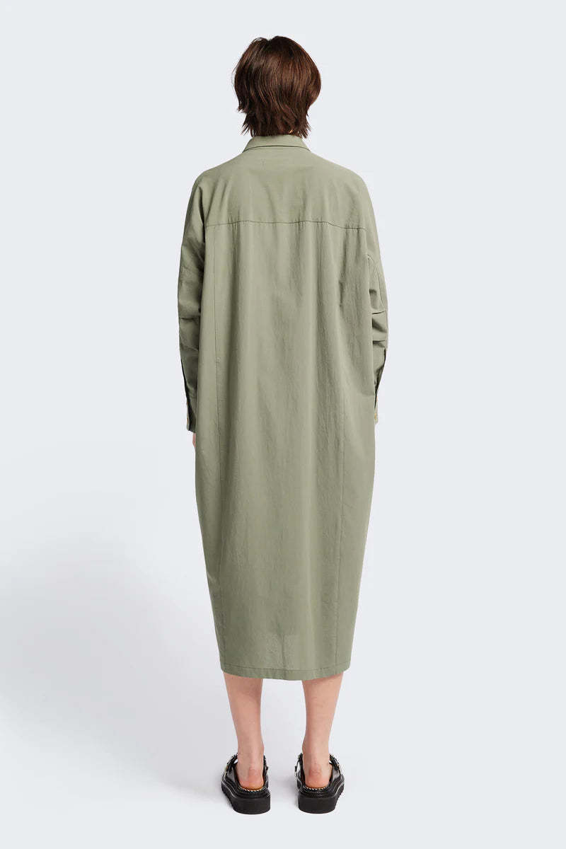 Kloke Sundown Shirt Dress - Olive