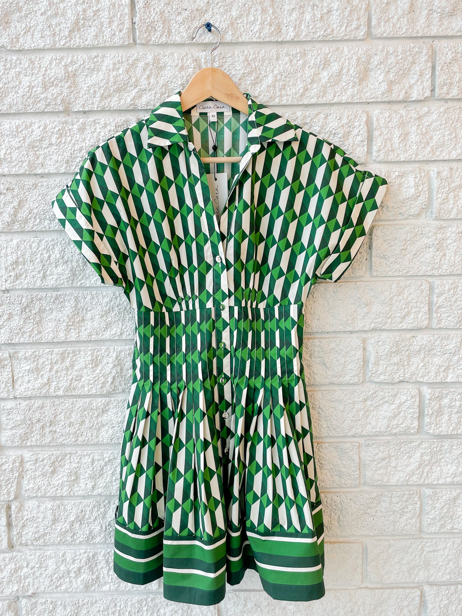 Cara Cara Nash Mini Dress - Le Tile Green Cara Cara Nash Mini Dress - Le Tile Green