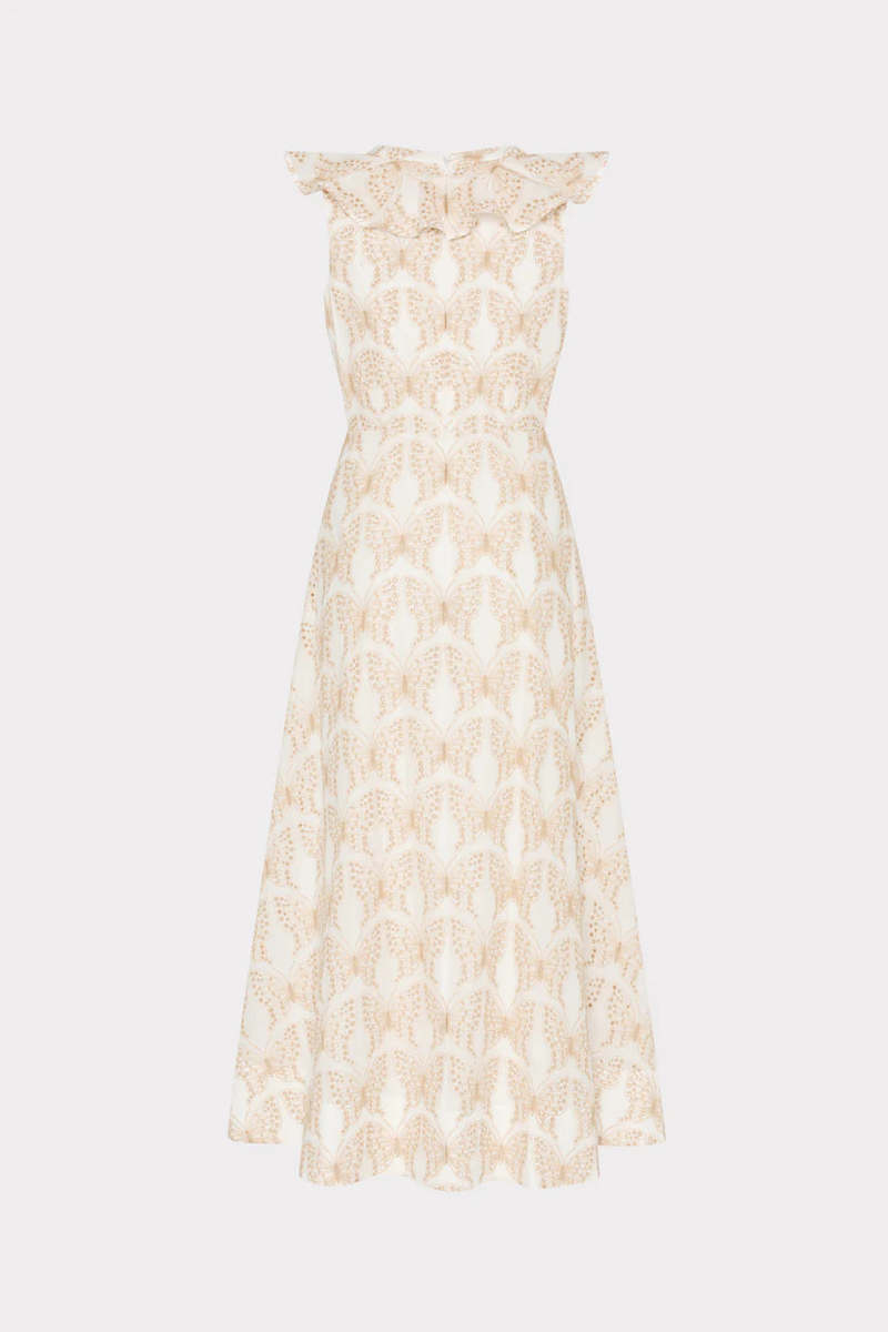 sachin and babi light blue dress Milly Womens Dolores Lace Embroidered Dress, 2, Black, Women's