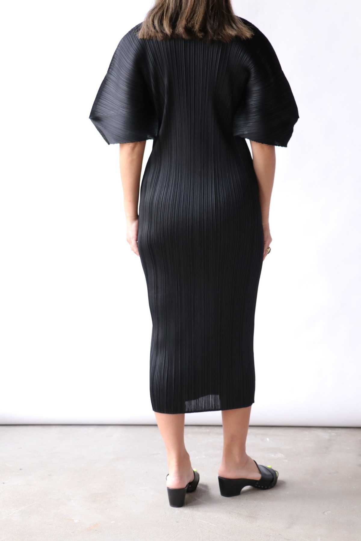 Issey Miyake Pleats Please Monthly Colors Dress - Black No.15 