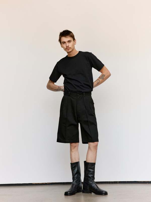 Taiga Takahashi LOT.215 Shorts - Black Taiga Takahashi LOT.215 Shorts - Black