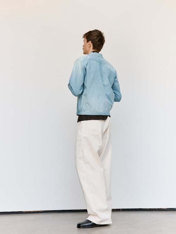 Taiga Takahashi LOT.319 Palaka Jacket - Ozone Bleach | Garmentory