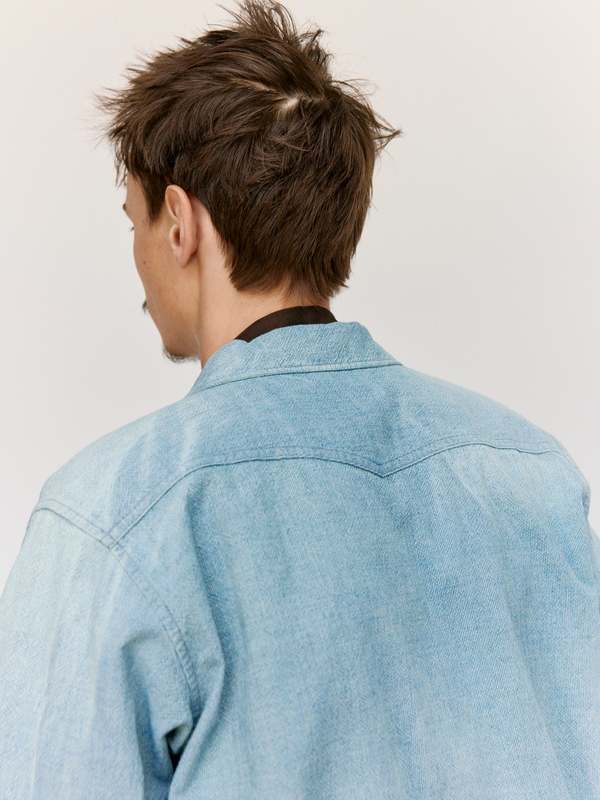 Taiga Takahashi LOT.319 Palaka Jacket - Ozone Bleach | Garmentory