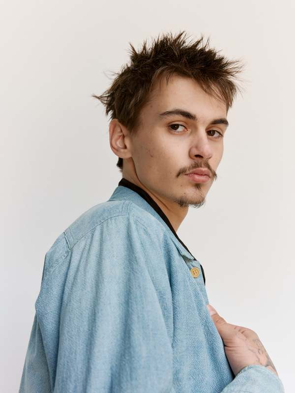 Taiga Takahashi LOT.319 Palaka Jacket - Ozone Bleach | Garmentory