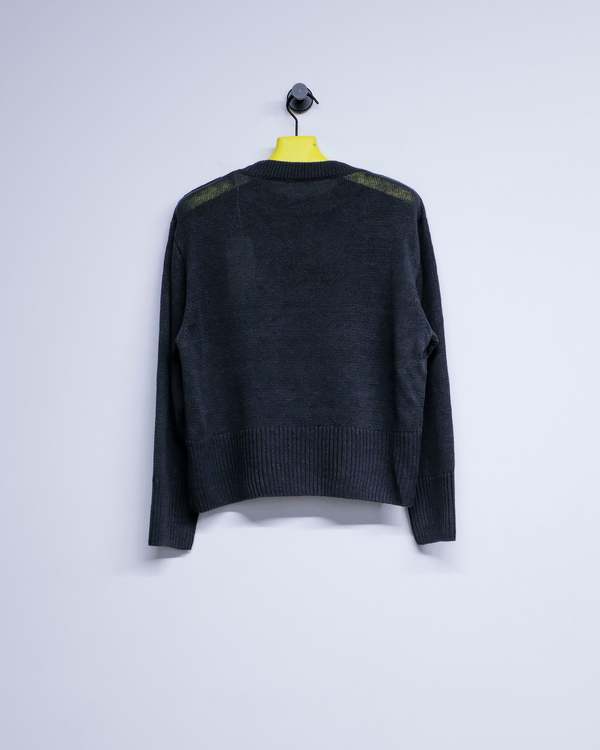 Taiga Takahashi LOT.525 Crewneck Sweater - Charcoal