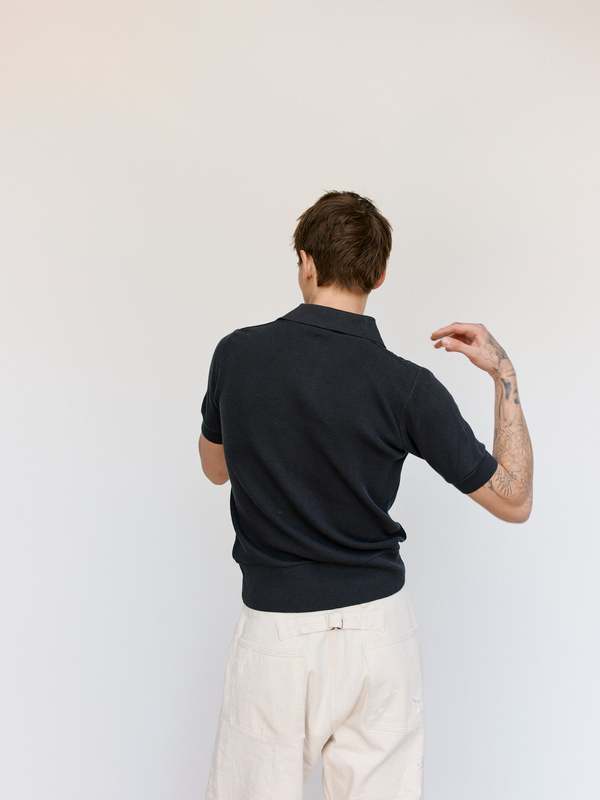 トップス taiga takahashi LOT.526 polo Knit Taiga Takahashi | LOT.526 C.1960'S POLO KNIT