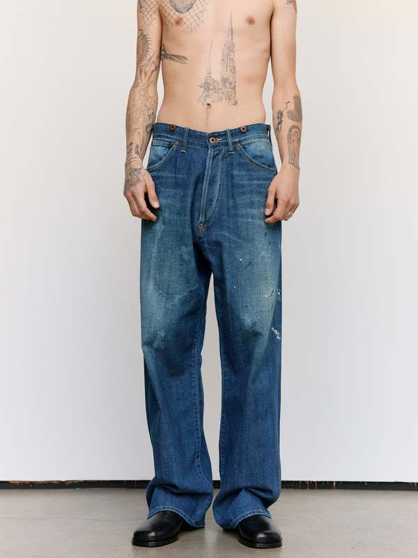 Taiga Takahashi LOT.704 Denim Trousers - Indigo | Garmentory