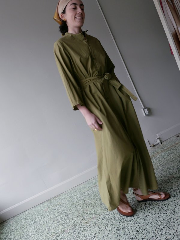 Labo.Art Abito Rex Dress - Cricket | Garmentory