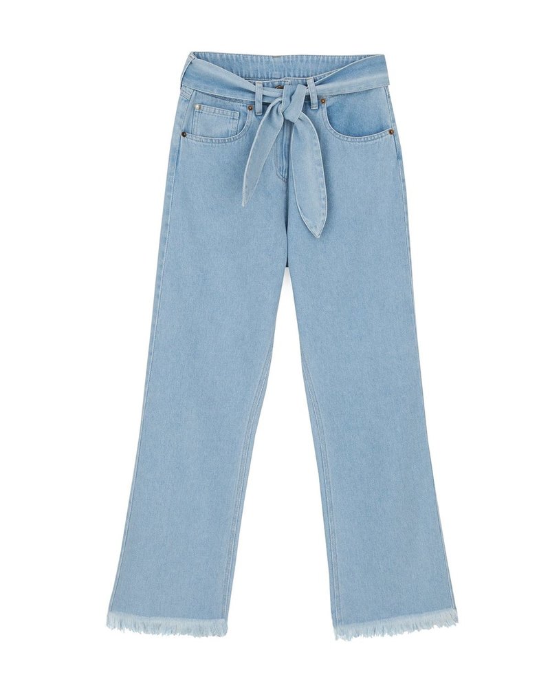 NANUSHKA Pyramid Wide Leg Jeans | Garmentory