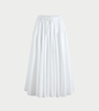 Patou Long Volume Skirt - White - Thumbnail 1