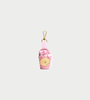 Patou Raffia Bag Charm - Pink - Thumbnail 1