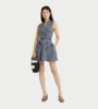 Patou Sleeveless Bloomer Mini Dress - Navy - Thumbnail 2