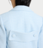 Patou Tailored Short Jacket - Blue - Thumbnail 5