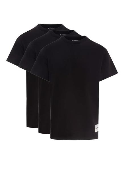 Tシャツ・カットソー Jil Sander FW23 Jil Sander Top Black (J01NH0002 J20048001) Jil Sander - Cotton Long-Sleeve T-Shirt in Black