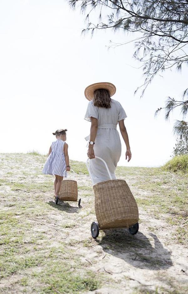 Olli Ella BIG LUGGY BASKET (NATURAL) | Garmentory