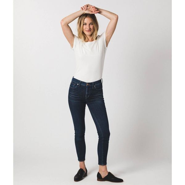Known Supply Women's Fitted Crew - White