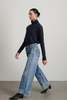 B Sides the reworked culotte Jeans - vintage indigo - Thumbnail 4