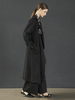 Maison De Ines String Trench Coat - Black - Thumbnail 3