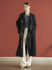 Maison De Ines String Trench Coat - Black - Thumbnail 4