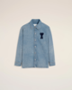 AMI ADC Overshirt - Used Blue - Thumbnail 10