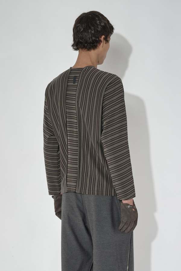 J.L - A.L Dalma Longsleeve T-Shirt - Zinc | Garmentory