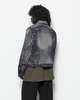 CAMPERLAB Distorted Print Denim Jacket - Black and Grey - Thumbnail 3