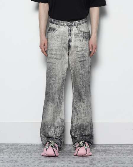 CAMPERLAB Paint Denim Jeans - Sand Blue | Garmentory