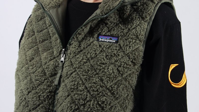 Patagonia Los Gatos Hooded Vest industrial green Garmentory