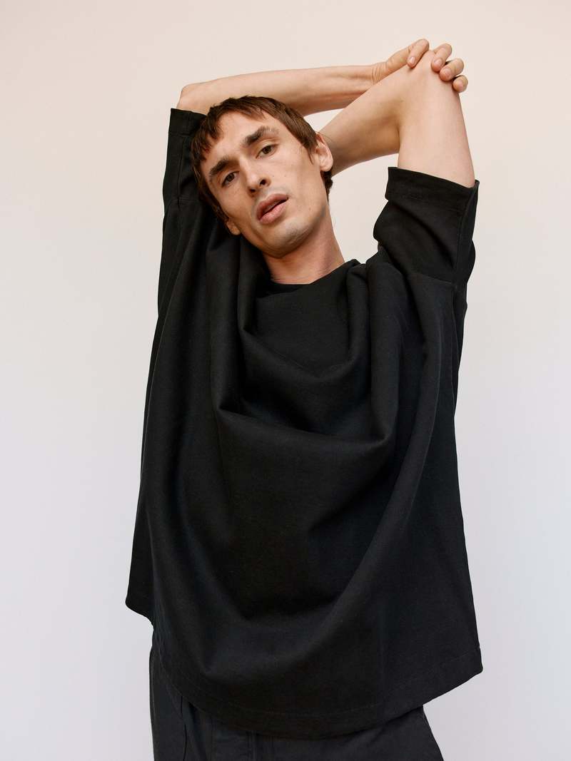 Casey Casey Big Rag T-Shirt - Black | Garmentory