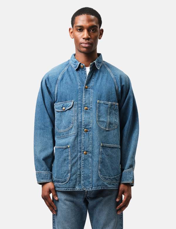 orSlow 1950's Coverall Jacket - Blue | Garmentory