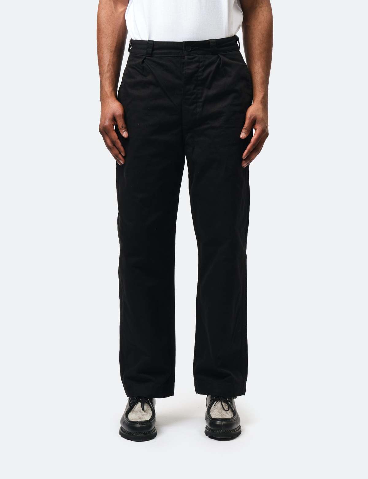 パンツ orslow / M-52 FRENCH ARMY WIDE TROUSER orSlow M-52 French Army Trouser (Wide Fit), Black – Glasswing