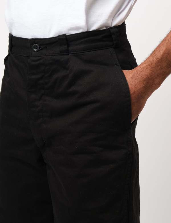 Orslow M 52 French Army Trouser Wide Fit - Black | Garmentory