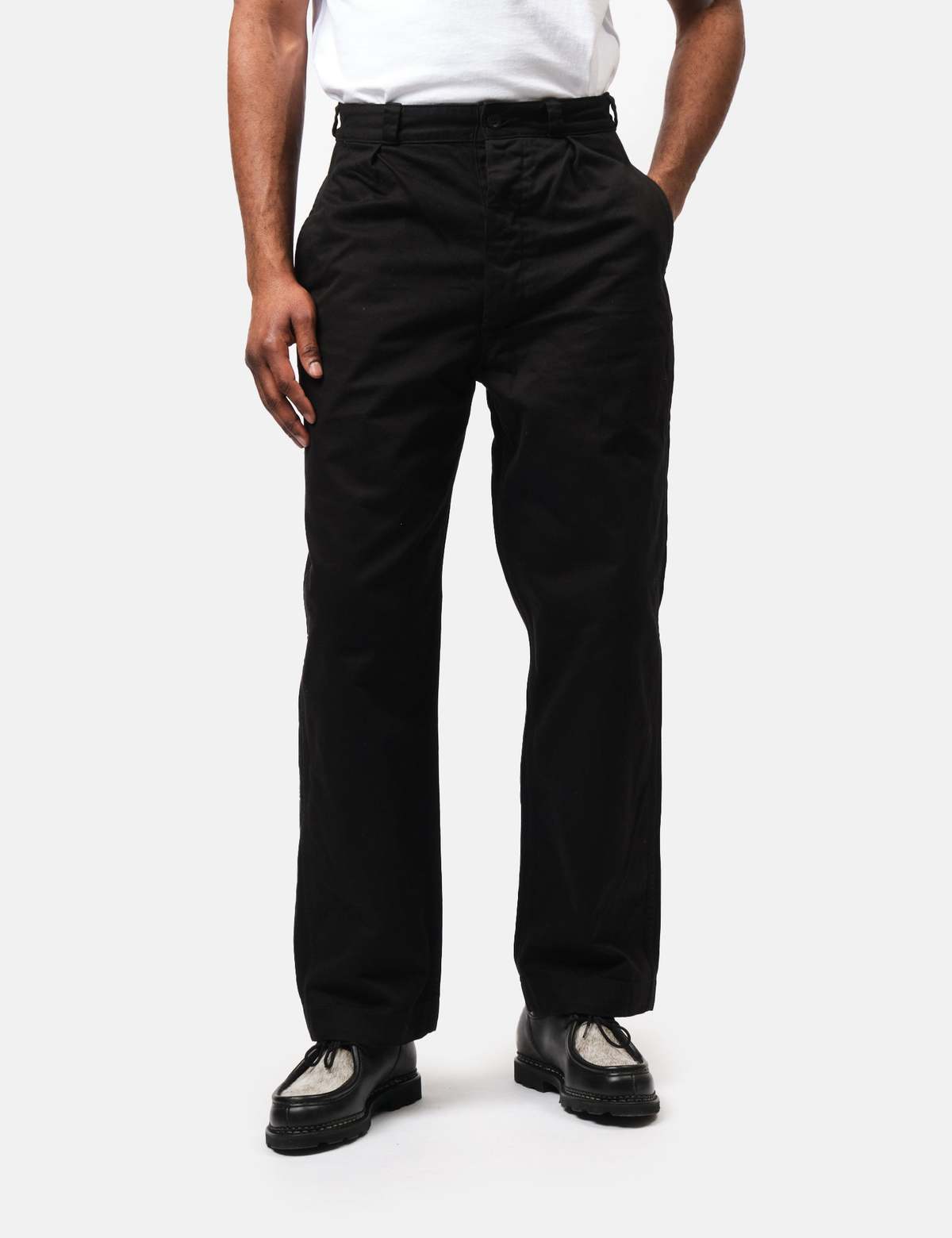 パンツ orSlowM-52 FRENCH ARMY TROUSER WIDE FIT Orslow M 52 French Army Trouser Wide Fit - Black | Garmentory