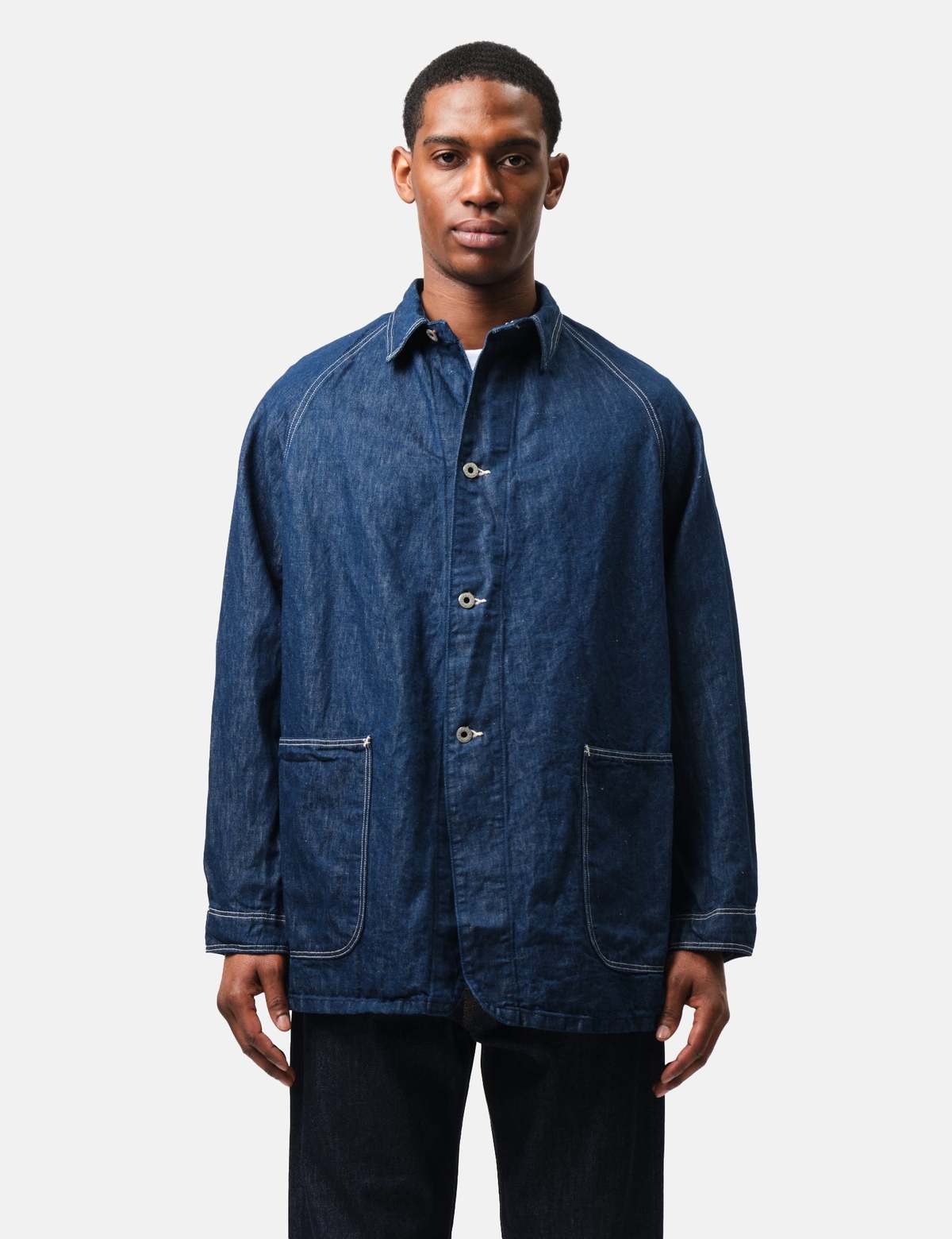 ジャケット・アウター WW2 2-POCKET DENIM COVERALL 40s SPORTIVO [40's wwii denim coverall one wash]