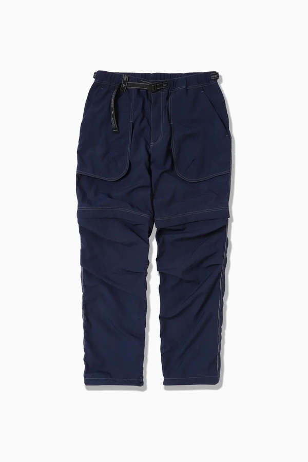 and wander NY Taffeta Hiker 2Way Pants - Navy