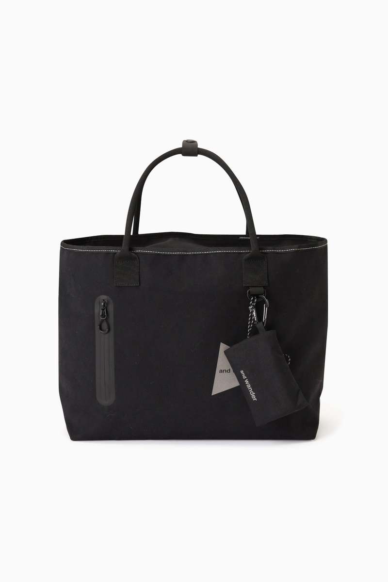 and wander PE/CO Tote Bag - Black