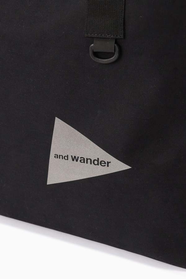 and wander PE/CO Tote Bag - Black