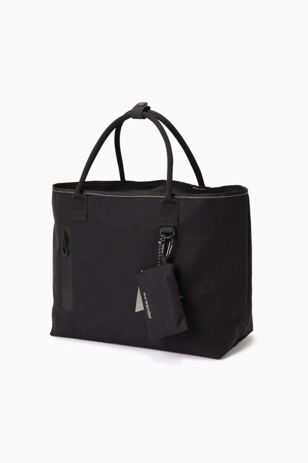 and wander PE/CO Tote Bag - Black