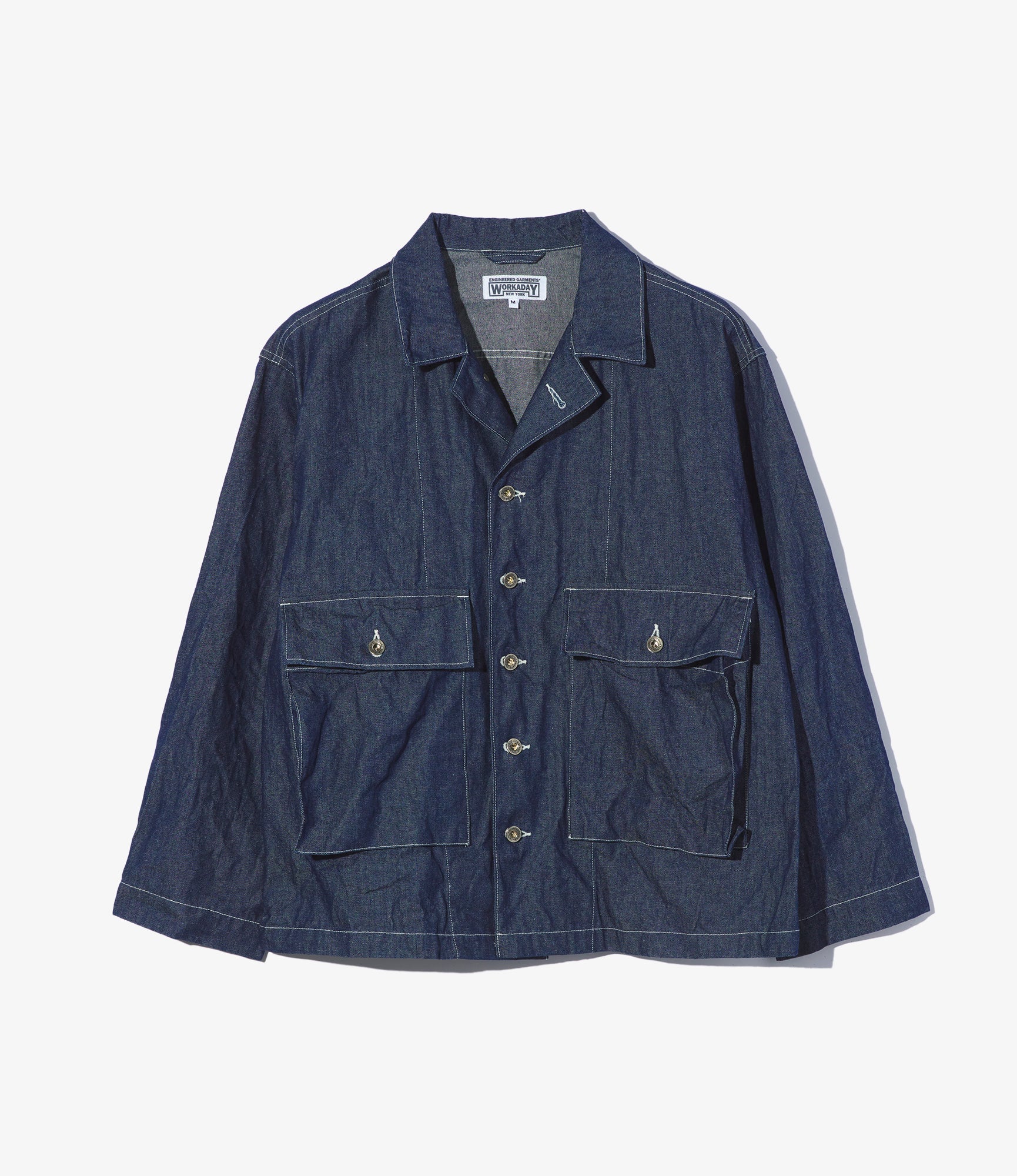 ENGINEERED GARMENTS Workaday ジャケット S Engineered Garments Workaday Sea Bees Jacket Black Cotton