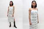 Mozhdeh Matin Handwoven Strapless Dress - Thumbnail 3