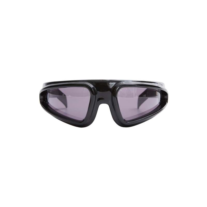Rick Owens Shiny Ride Sunglasses - Black