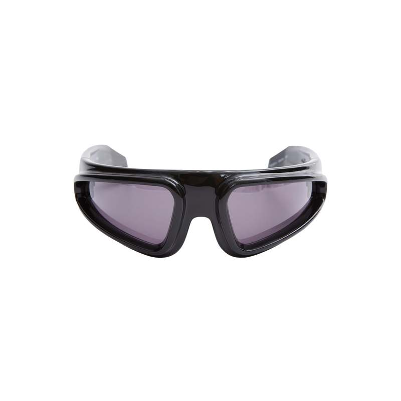 Rick Owens Shiny Ride Sunglasses - Black
