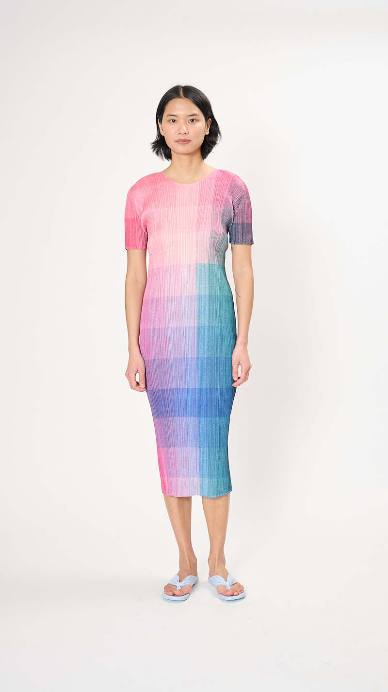 Pleats Please by Issey Miyake Photon Dress - Pink | Garmentory
