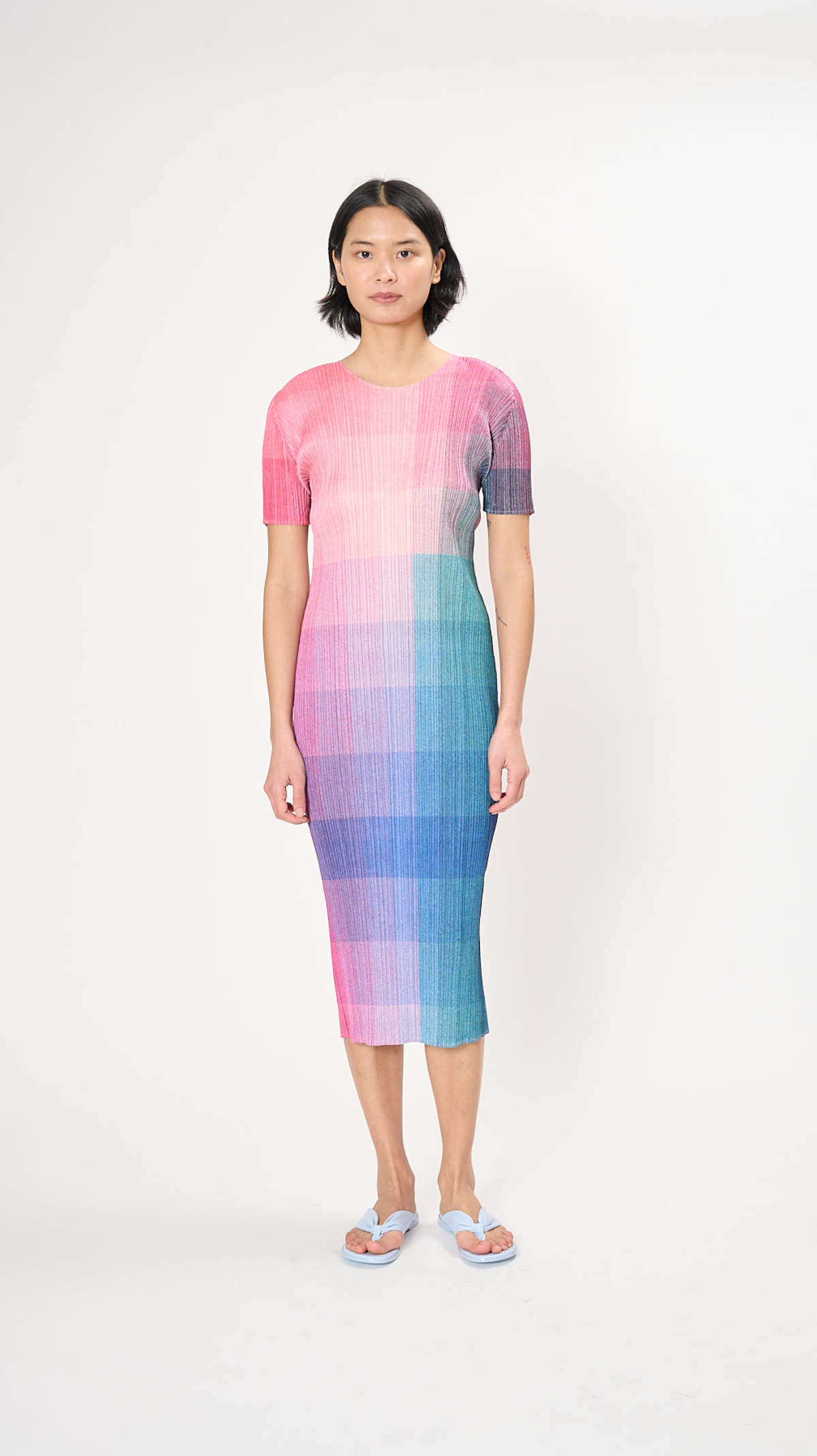 PLEATS PLEASE イッセイミヤケ PHOTON サイズ3 PINK Pleats Please by Issey Miyake Photon Dress - Pink | Garmentory