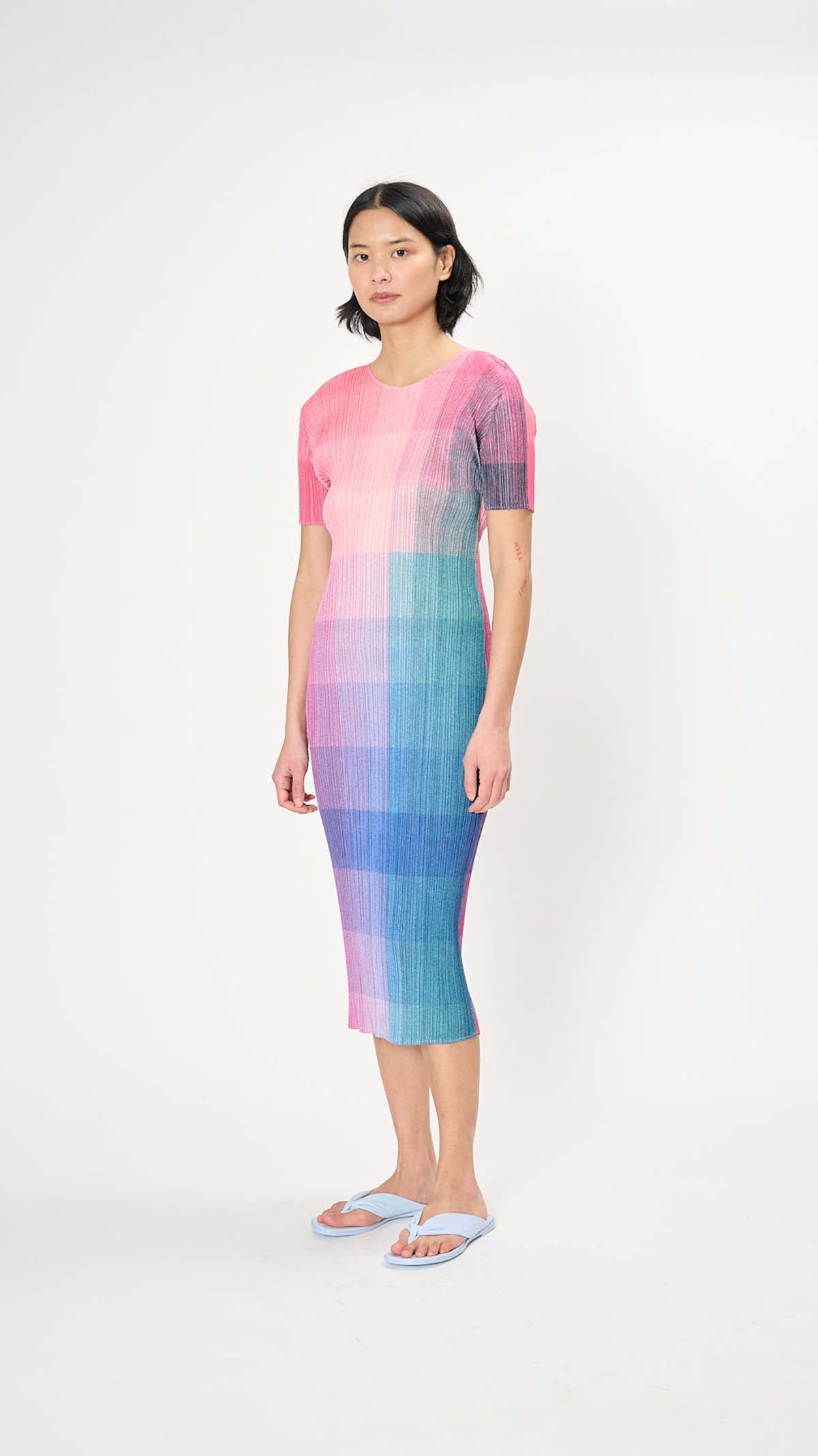 Pleats Please by Issey Miyake Photon Dress - Pink | Garmentory