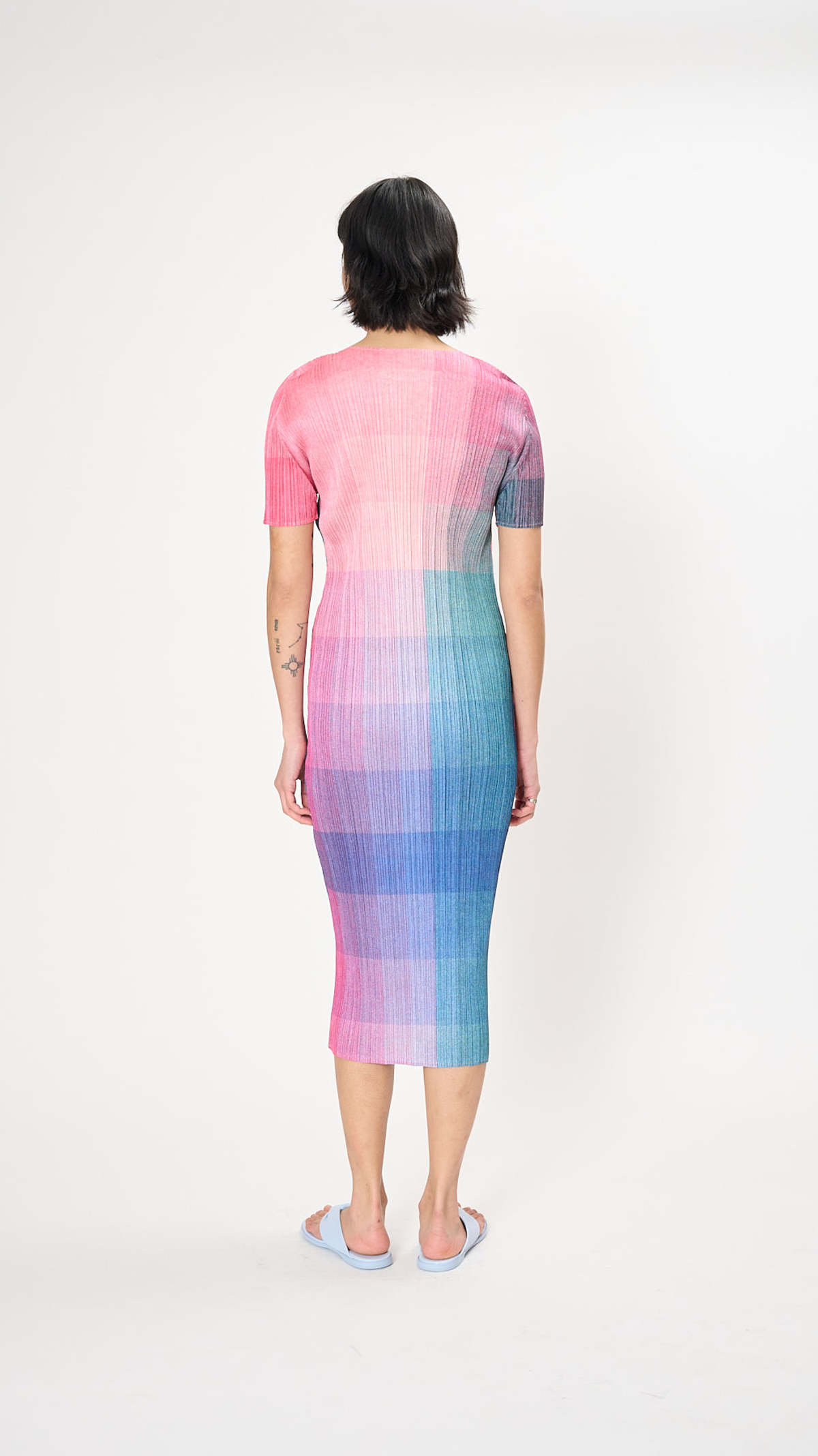 PLEATS PLEASE イッセイミヤケ PHOTON サイズ3 PINK Pleats Please by Issey Miyake Photon Dress - Pink | Garmentory